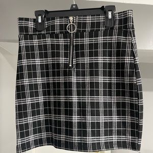 Plaid Skirt